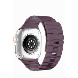 Apple Watch Ultra 49mm Uyumlu Wowen Kordon - Bordo